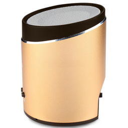 Shaba蓝牙音箱 无线便携迷你小音响，户外与车载的香槟金“小钢炮”